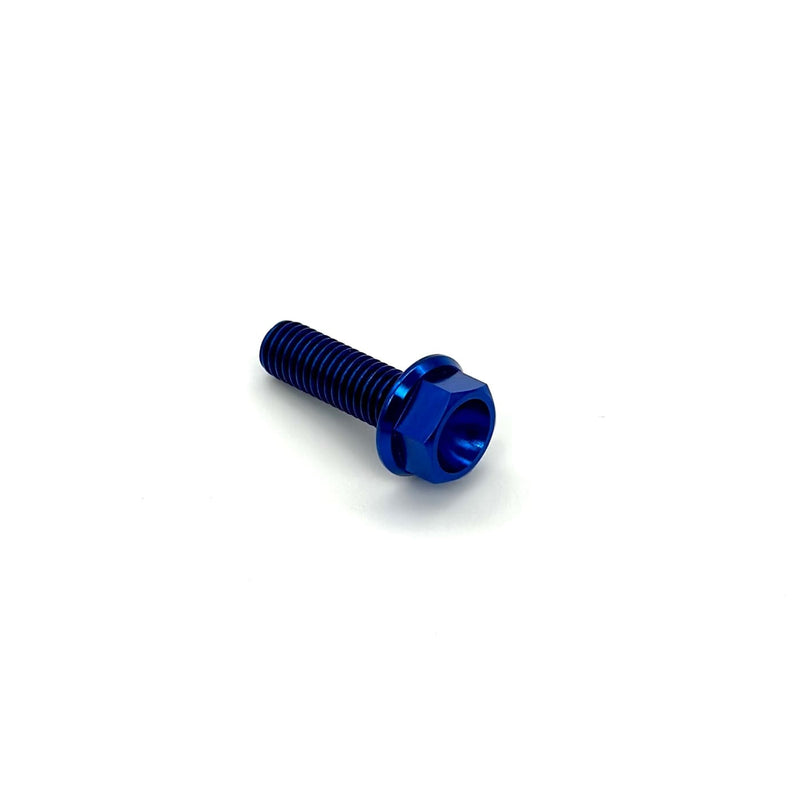 JDC-TI-FB-BLUE-M8x1.25x25 titanium hardware
