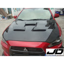 JDC-EVOX-CFBSH-2x2 Carbon Fiber hood