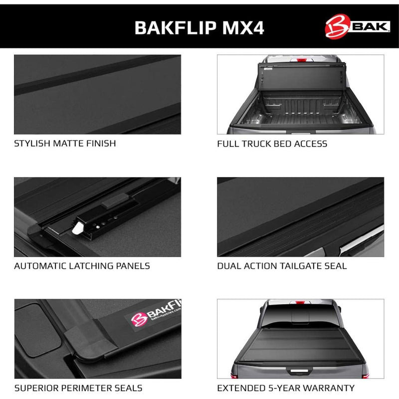 Bak MX4 Tonneau Cover | 2020-2021 GM 2500/3500 - Accessories