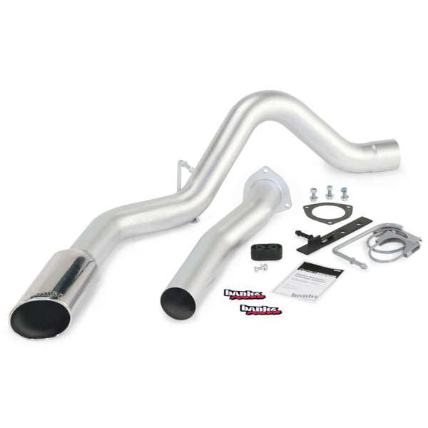 Banks 4 Monster Exhaust System | 07.5-10 LMM Duramax - Polished (Chrome-Plated) - Exhaust Systems