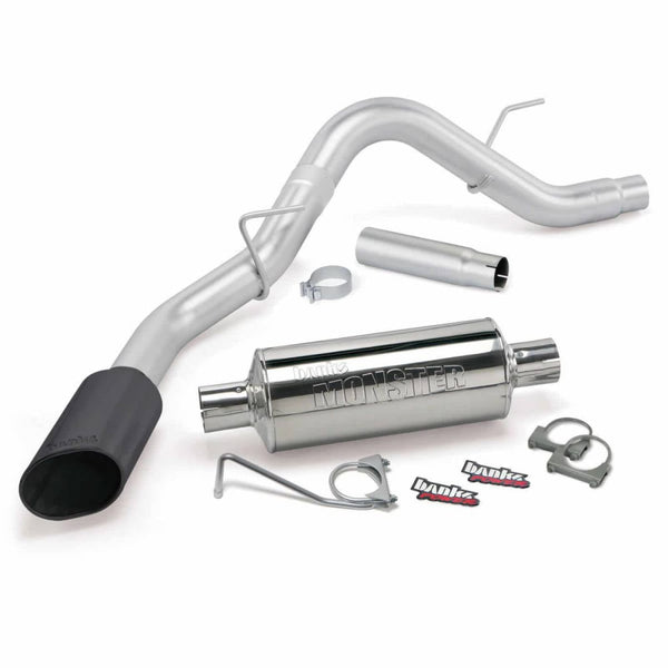 Banks Monster Exhaust System | 15-19 Ford F150 - Black - Exhaust Systems