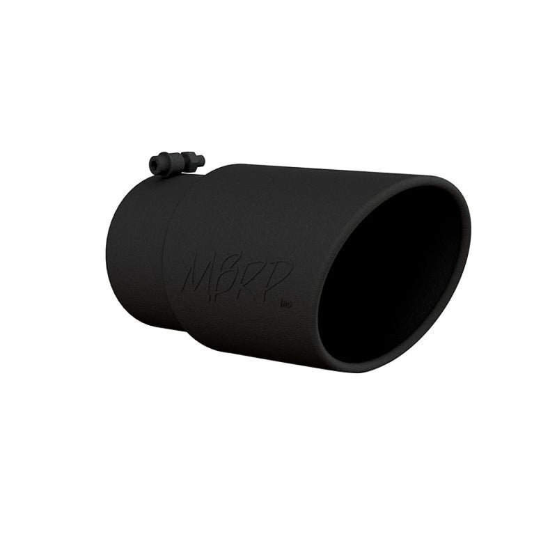 MBRP Black Exhaust Tips | Universal - 5X6X12 Single Wall - Exhaust Tips