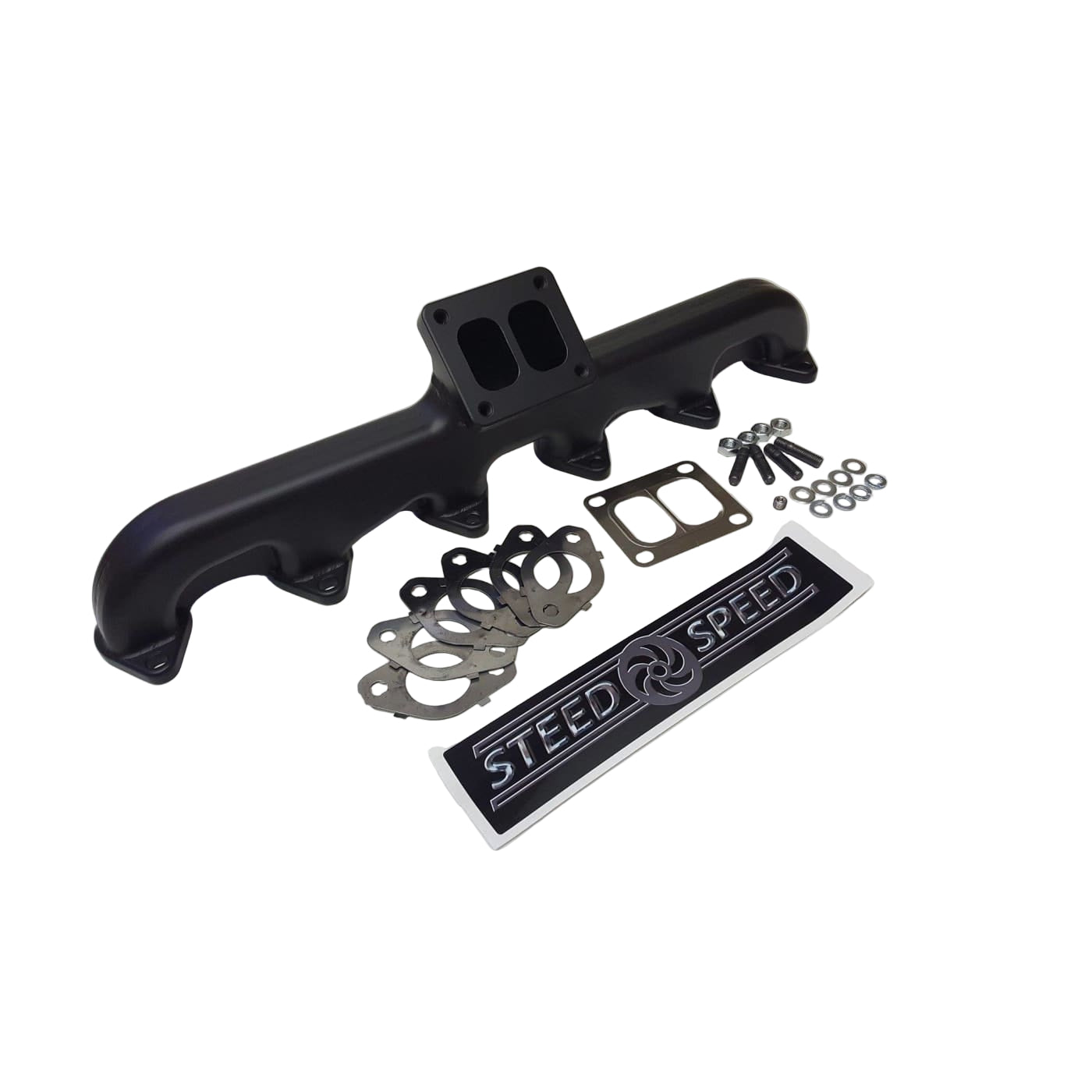 Steed Speed T324VANG Manifold | 98.5-02 5.9 Cummins - Exhaust Manifolds
