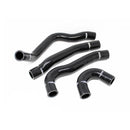 Torque Solution Silicone Radiator Hose Kit | 08-15 Evo X - Black - Coolant Hoses & Pipes