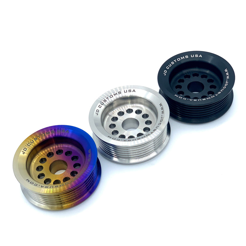 JDC 10% Under-Driven Alternator Pulley (Evo 4-9)