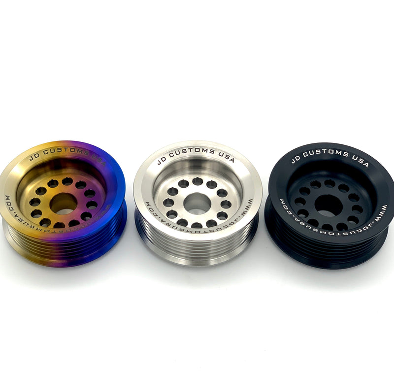 JDC 10% Under-Driven Alternator Pulley (Evo 4-9)