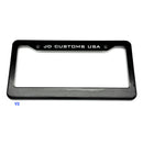 JDC Dry Carbon Fiber License Plate Frames (Gloss, Matte, & Forged)