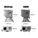 WCFAB High Flow Turbo Pedestal Kit | 2017-2023 L5P Duramax
