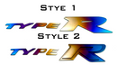 JDC Titanium Honda "Type R" Badge | FK8/FL5 Honda Civic Type-R