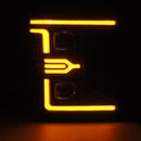 AlphaRex Luxx Series LED Projector Headlights BLACK/CHROME| 2020-2022 Ford Superduty