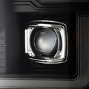 AlphaRex Luxx Series LED Projector Headlights BLACK/CHROME| 2020-2022 Ford Superduty