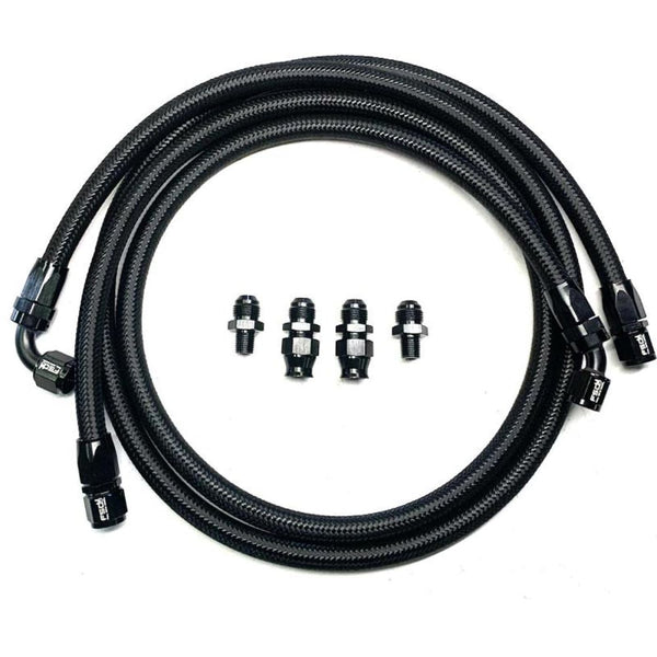 Full Send Braided Transmission Line Kit | 07.5-09 6.7 Cummins