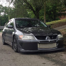 JDC Carbon Fiber Bumper Shutters | Mitsubishi Evo 8