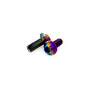 JDC Titanium Hood Bracket Bolt Kit | Mitsubishi Evo 8/9/X