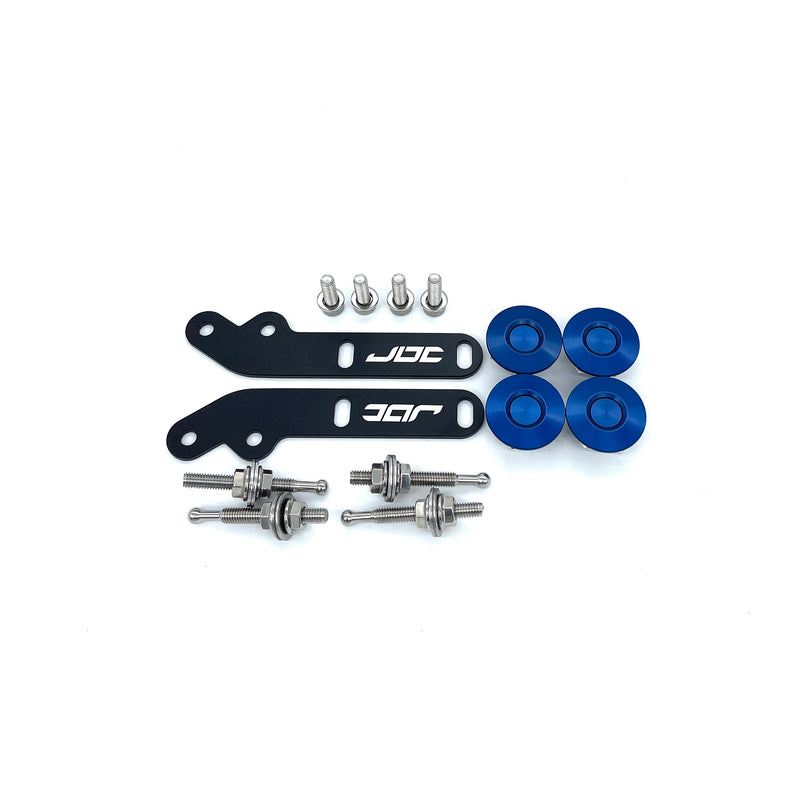 JDC-BQRK-VTX-AL-BLUE-SS Bumper Quick Release