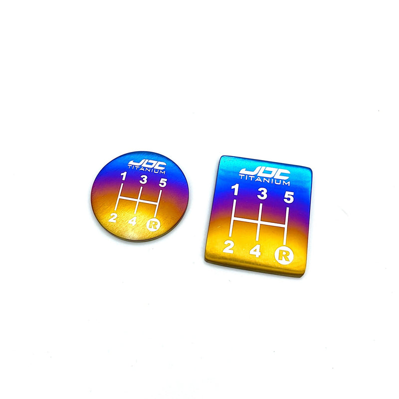 JDC Titanium Shift Pattern Badges (Universal)