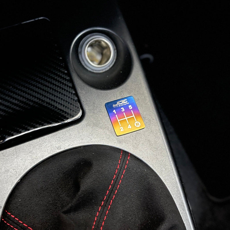 JDC Titanium Shift Pattern Badges (Universal)