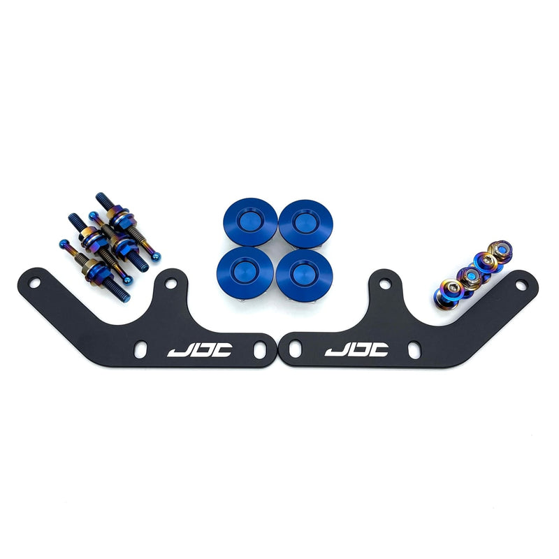 EVOX-BQR-DB-BLUE-TI Bumper Quick Release