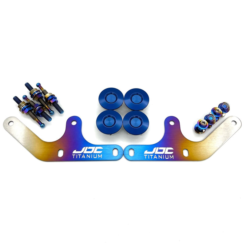 EVOX-BQR-DTI-BLUE-TI Bumper Quick Release