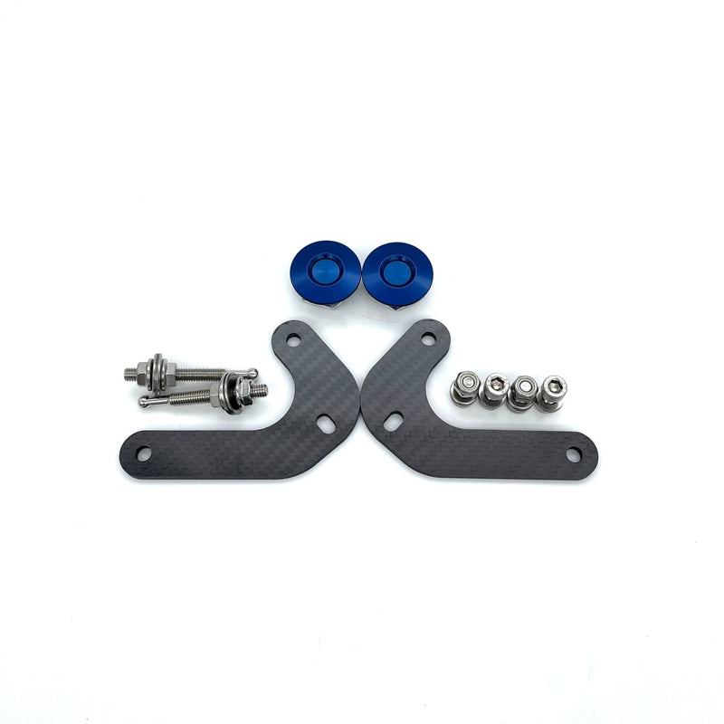 EVOX-BQR-SCF-BLUE-SS Bumper Quick Release