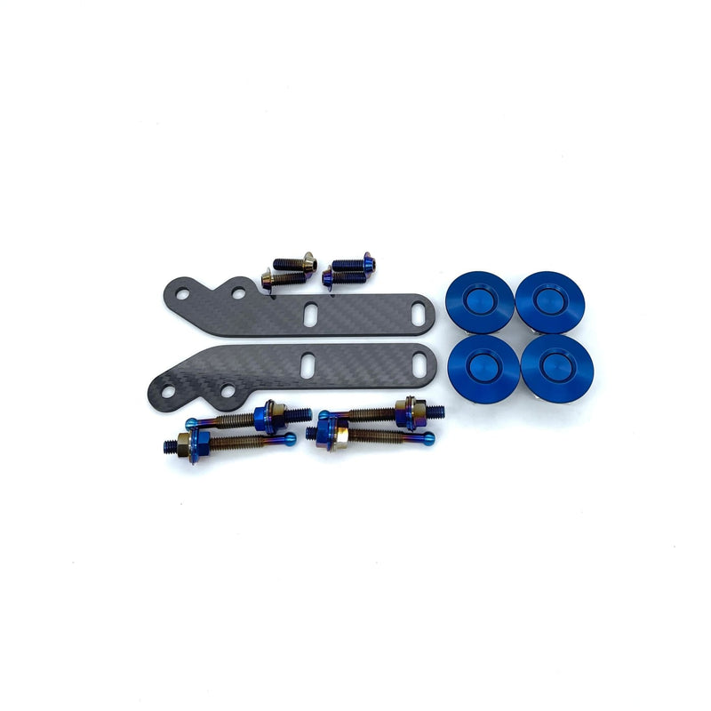 JDC-BQRK-VTX-CF-BLUE-TI Bumper Quick Release