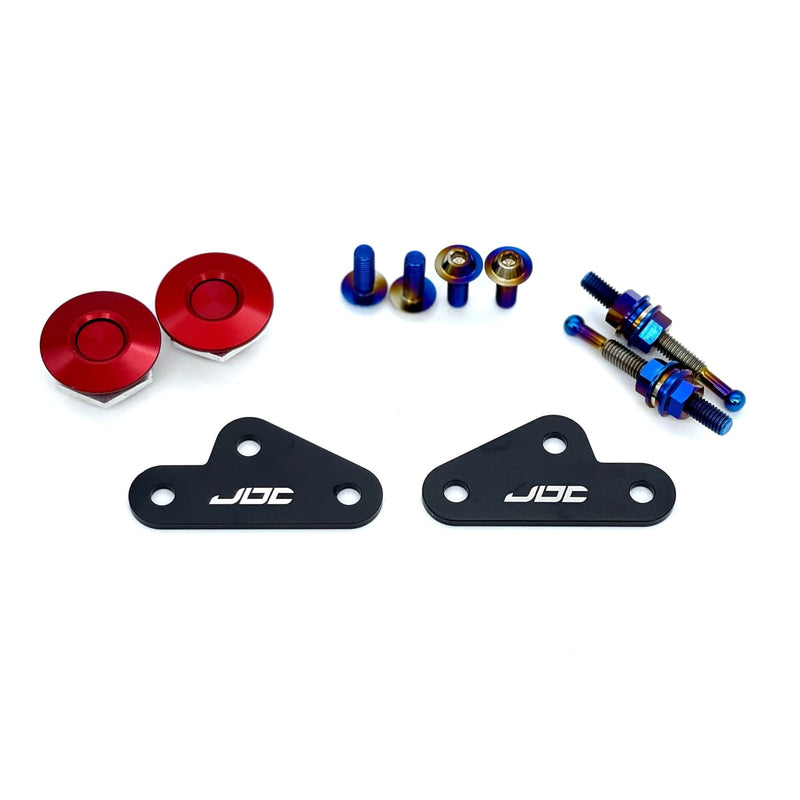 JDC Front Bumper Quick Release | Side Kit (Evo 8/9) - JD Customs U.S.A