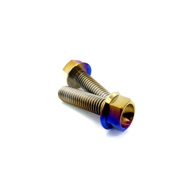 JDC Titanium Flange Hex Bolts M8/M10