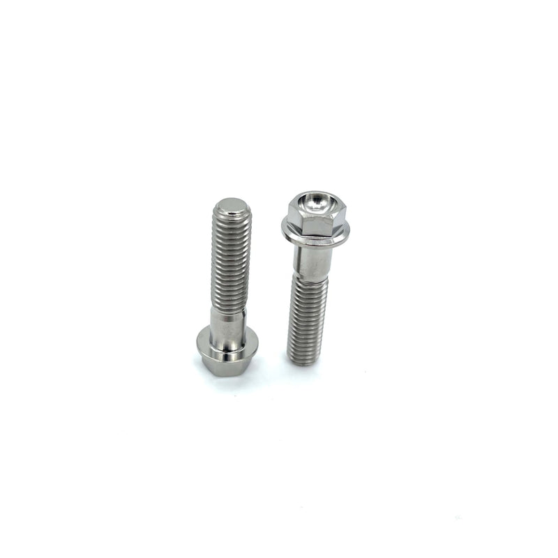 JDC Titanium Flange Hex Bolts M8/M10 Bare