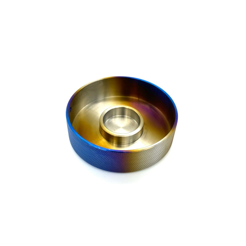 titanium oil cap