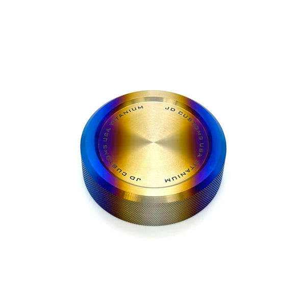 titanium oil cap