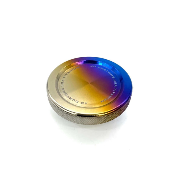 titanium oil cap