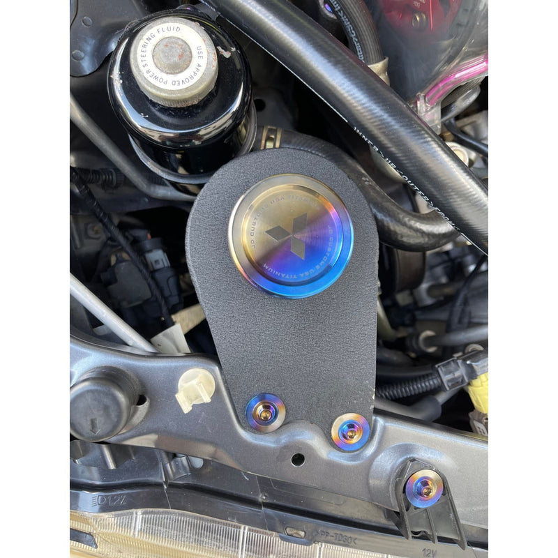 titanium oil cap