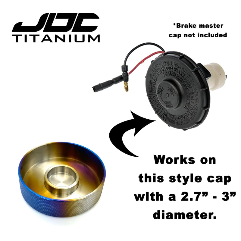 titanium oil cap