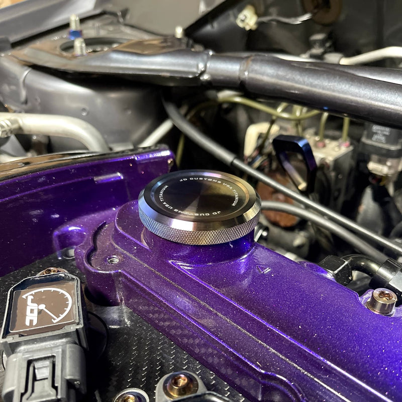 JDC-TI-EVO/DSM-V2OC titanium oil cap