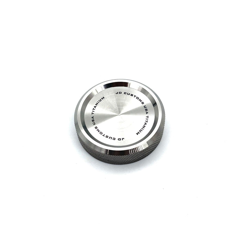 JDC-TI-EVO89-ACDCAP titanium oil cap