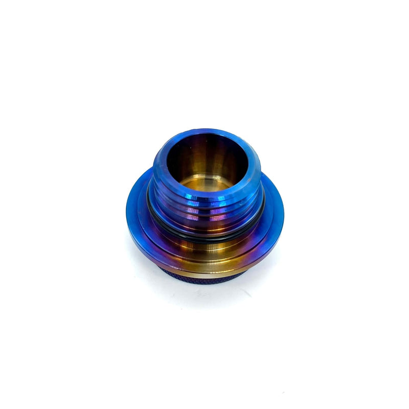 JDC-TI-EVOX-OC-BURNT titanium oil cap