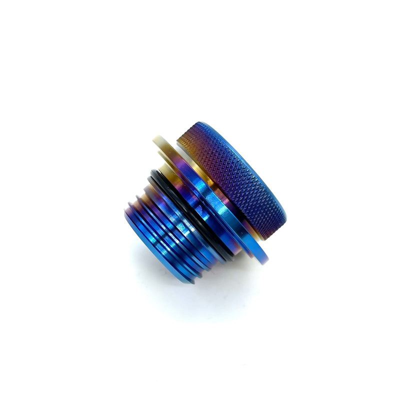 JDC-TI-EVOX-OC-BURNT titanium oil cap