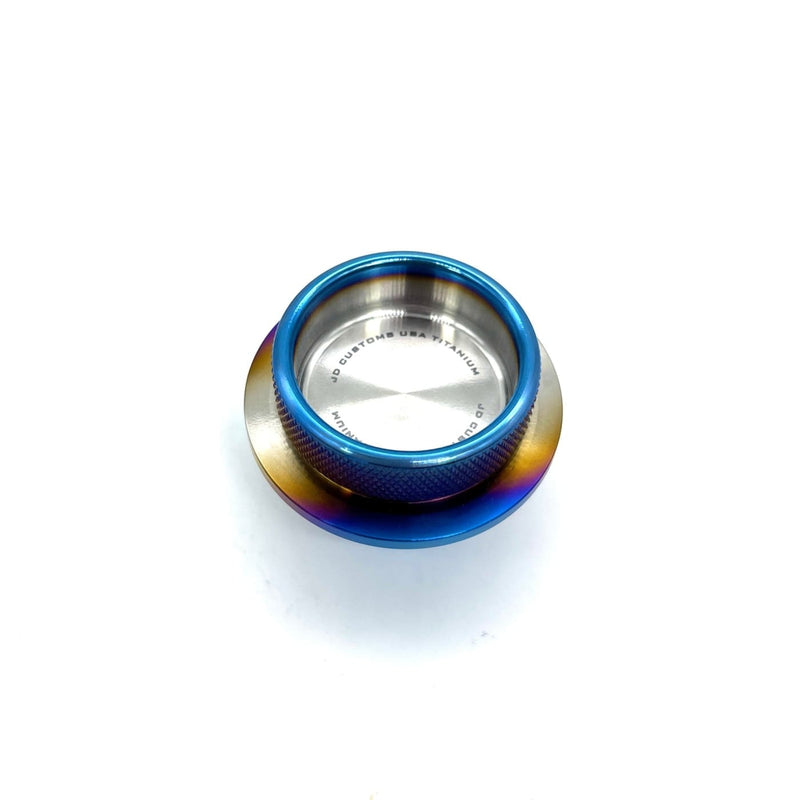 JDC-TI-EVOX-OC-BURNT titanium oil cap