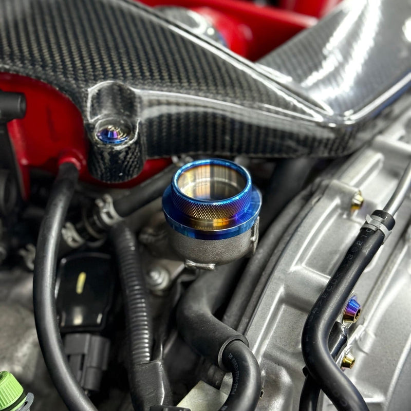 JDC-TI-NISSAN-OC titanium oil cap