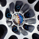 JDC-TI-NT03-WCCP*4 Titanium Wheel Center Cap