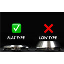 JDC-TI-WEWC-FLT + W120186*4 Titanium Wheel Center Cap