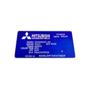 JDC-TI-EVO-FWB-H + MHW VIN Plate