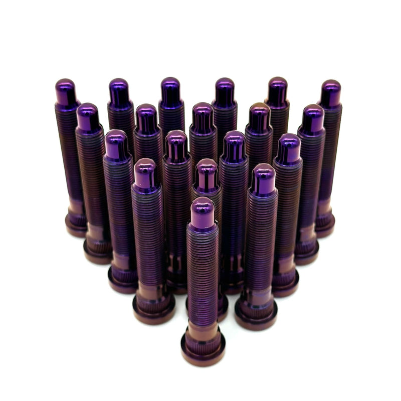 JDC-TI-WS-1.5-PURP-20 Wheel Studs