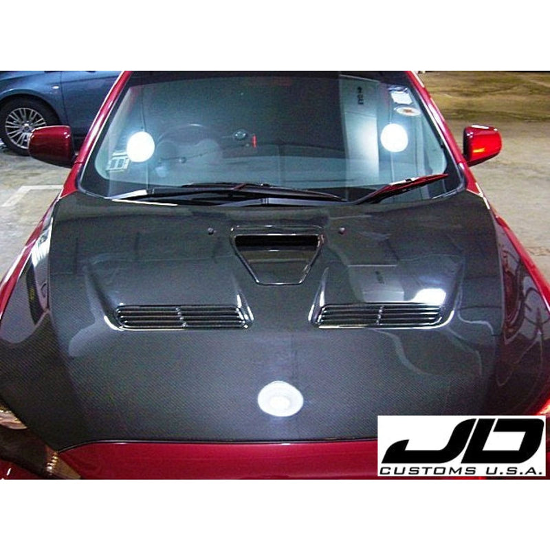 JDC-EVOX-CFEOEH-2x2 Carbon Fiber hood