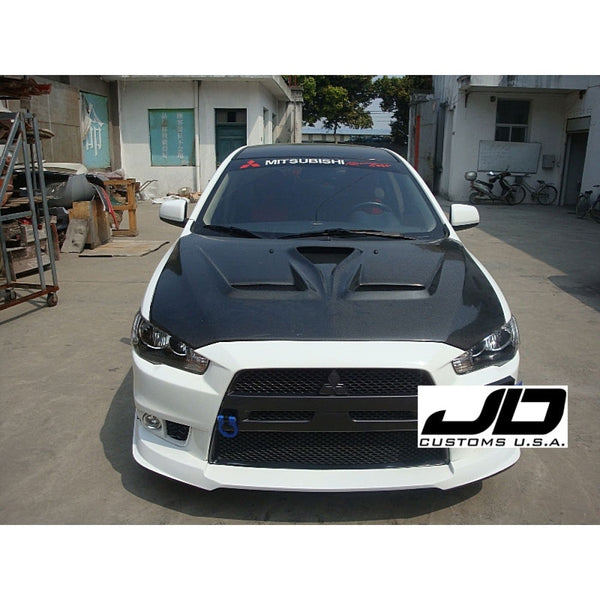 JDC-EVOX-CFVTXH-2x2 Carbon Fiber hood