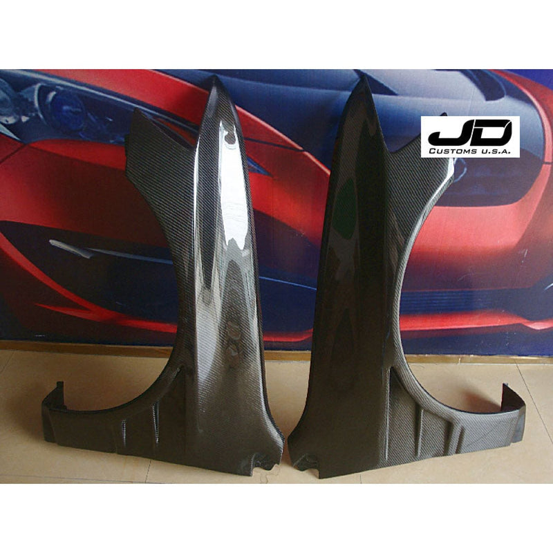 JDC D1 Style Carbon Fiber Fenders Evo 8/9. - JD Customs U.S.A