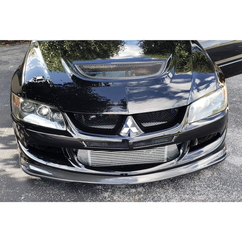 JDC-EVO8-CFDKFL-2x2 Front Lip