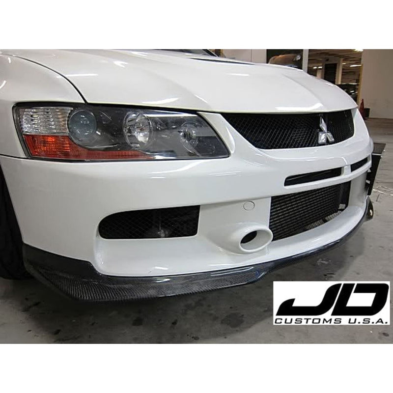 JDC-EVO8-CFOEFL-2x2 Front Lip