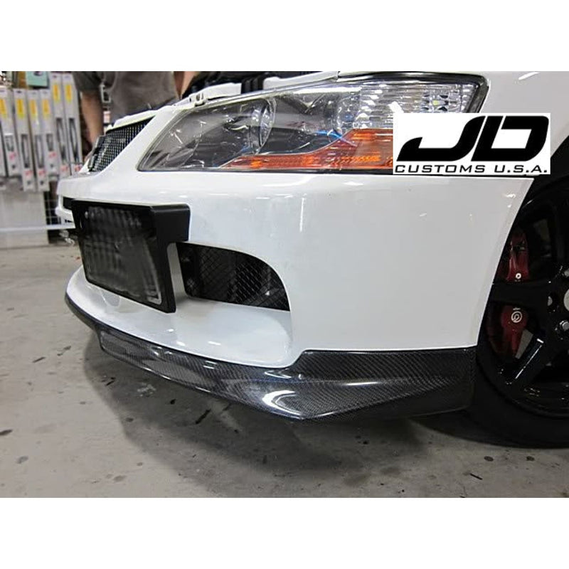 JDC-EVO8-CFOEFL-2x2 Front Lip