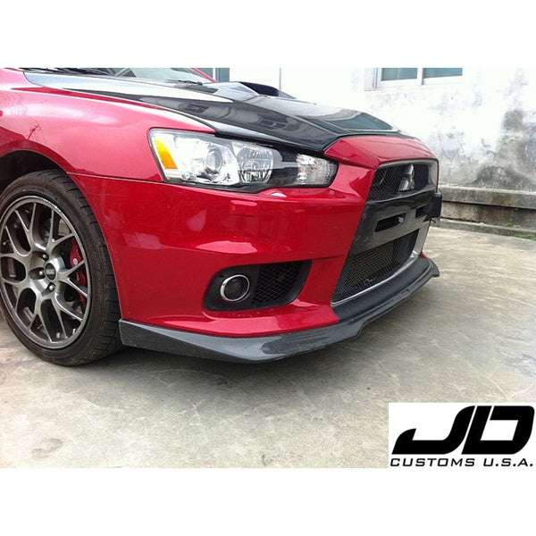 JDC-EVOX-CFRAFL-2x2 Front Lip